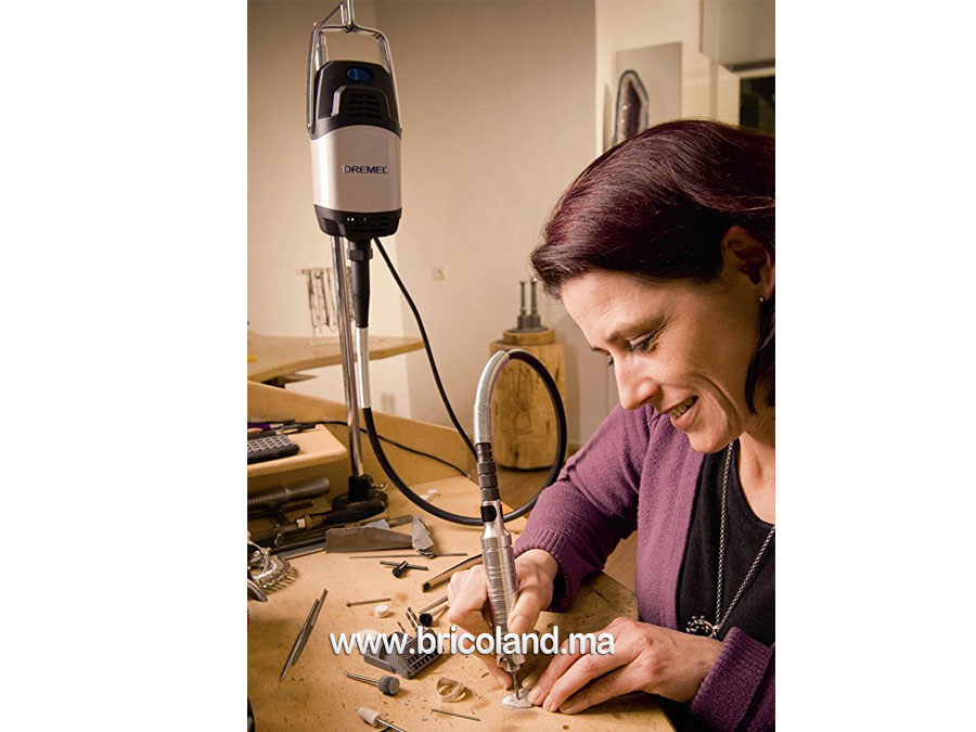 Coffret Fortiflex 9100 : 21 accessoires - Dremel-6375