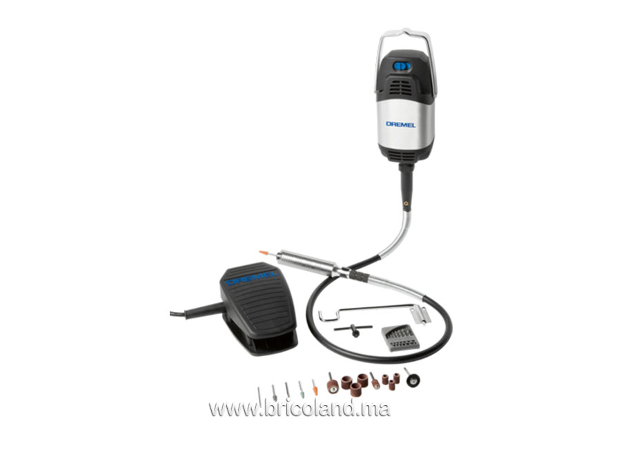 Coffret Fortiflex 9100 : 21 accessoires - Dremel-0