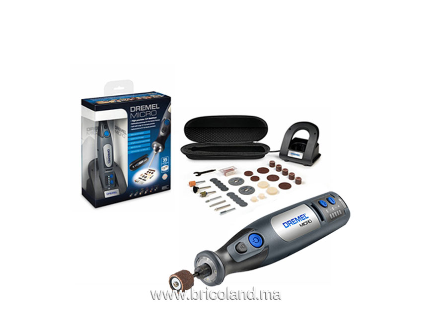 Coffret MICRO 8050 sans fil 35 accessoires - Dremel-6275