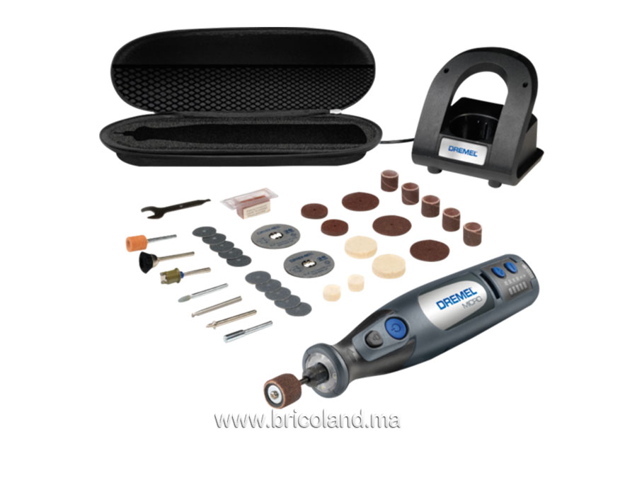 Coffret MICRO 8050 sans fil 35 accessoires - Dremel-0