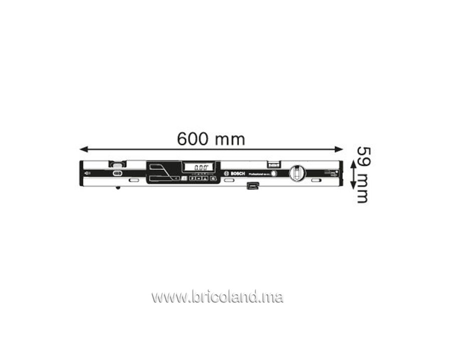 Niveau électronique GIM 60 L Professional - Bosch-6565