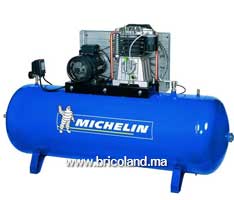 Compresseur d'air 500 litres 7,5CV 14bars Triphasé MCX 850 - Michelin-thumbnail