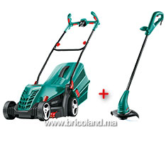 Pack Tondeuse électrique + Coupe bordures électrique - Bosch-thumbnail