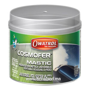 Mastic polyester universel blanc COSMOFER 250g - Owatrol-0