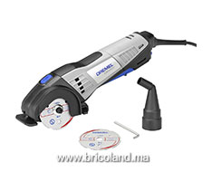 Mini scie circulaire DSM20 : 1 adaptateur et 2 accessoires - Dremel-thumbnail