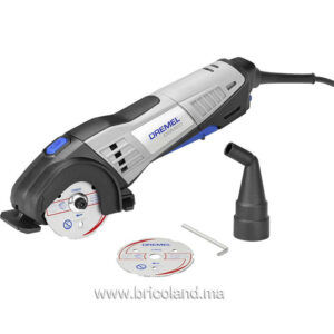 Mini scie circulaire DSM20 : 1 adaptateur et 2 accessoires - Dremel-0