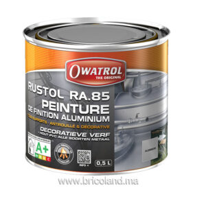Peinture de finition aluminium RUSTOL-ALU RA.85 0.75L - Owatrol-0