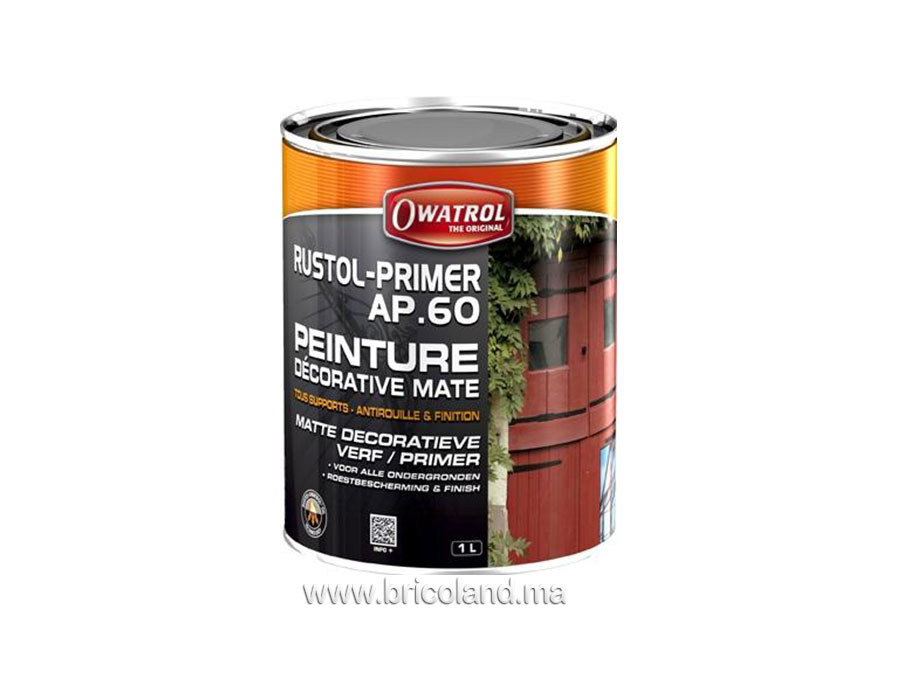 Antirouille primaire mat RUSTOL-PRIMER AP.60 - Owatrol-0