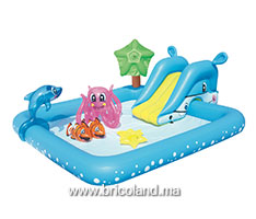 Aire de jeux gonflable aquarium avec toboggan - Bestway-thumbnail
