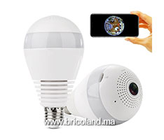 Ampoule LED + Camera WIFI 360° HD - Lighting Erri-thumbnail