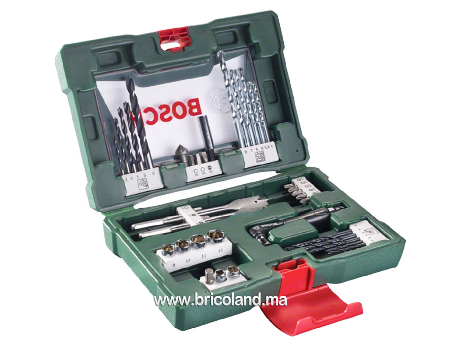 Coffret de forets et embouts 41 pièces V-LINE - Bosch-0