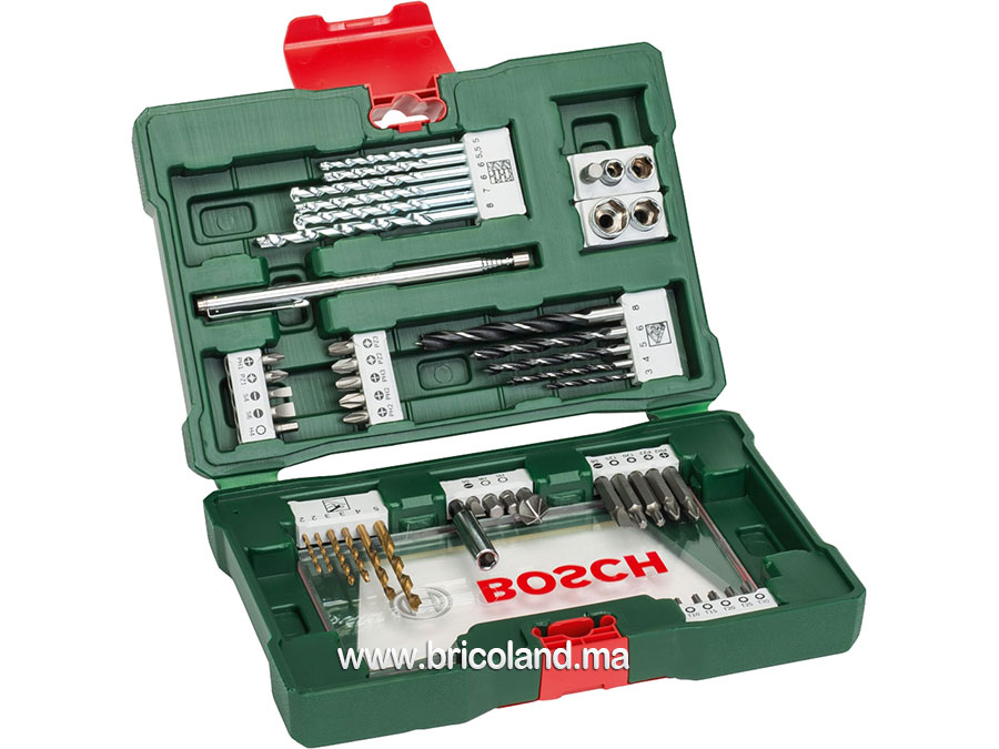 Coffret de forets et embouts 48 pièces V-LINE - Bosch-0