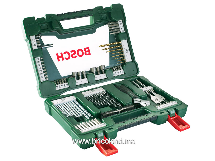 Coffret de forets et embouts 83 pièces V-LINE - Bosch-0