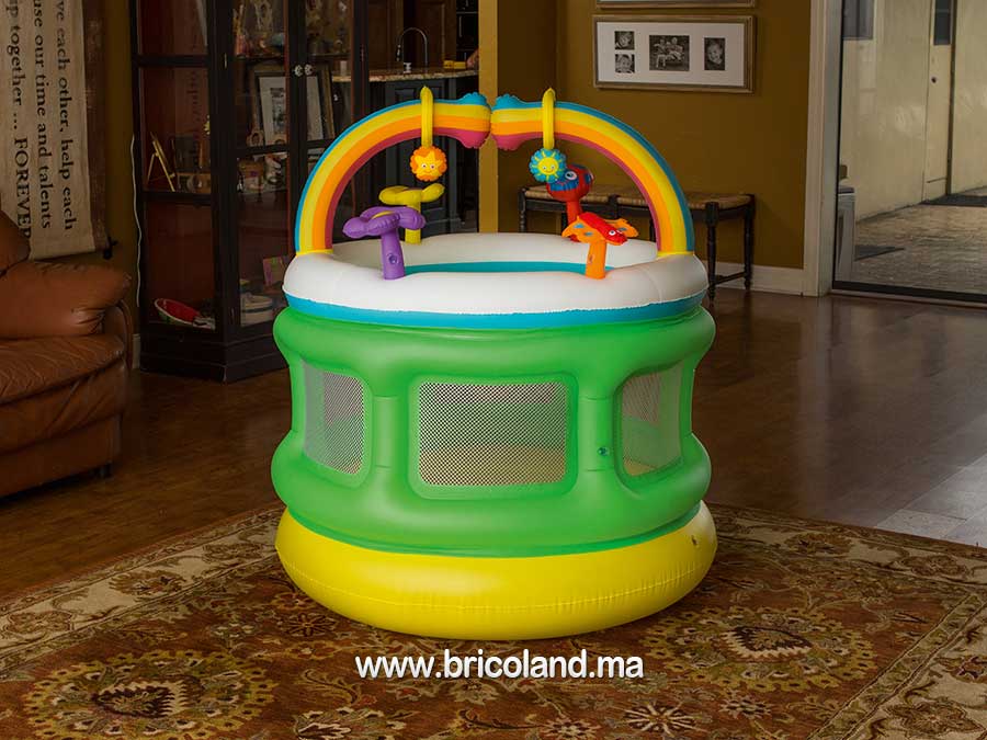 Parc trampoline gonflable pour enfant 152 x 107cm - Bestway-7335