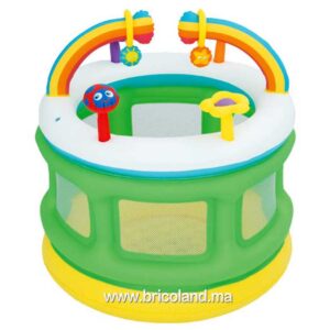 Parc trampoline gonflable pour enfant 152 x 107cm - Bestway-0