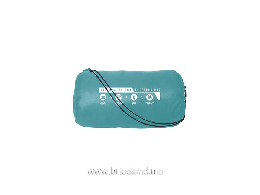 Sac de couchage HIBERNATOR 190 x 84cm avec oreiller - Bestway-7213