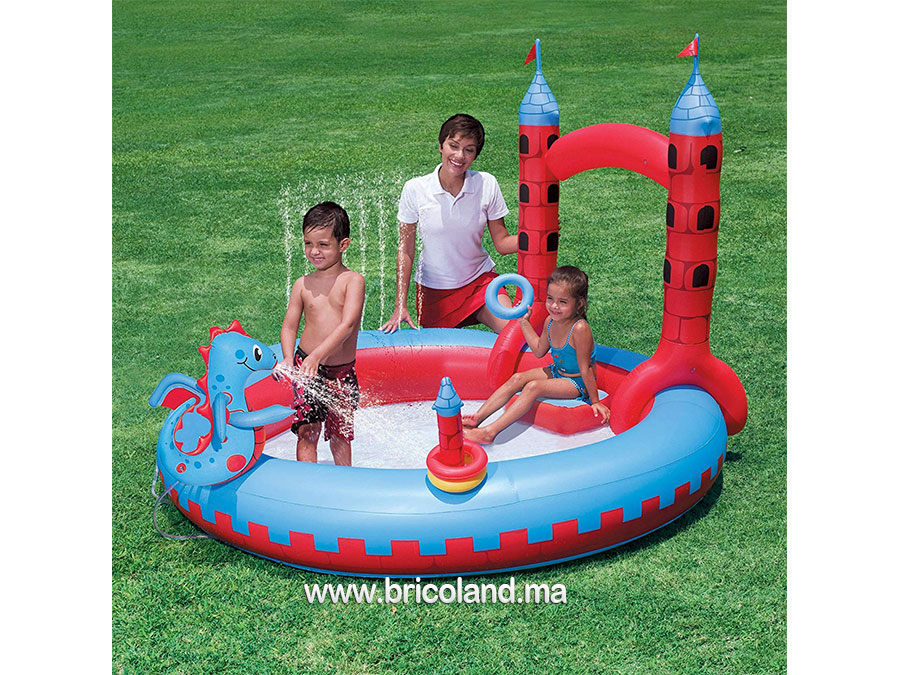 Aire de jeux gonflable piscine château - Bestway-7389