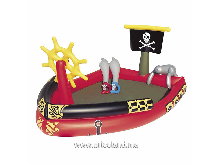 Aire de jeux gonflable pirate 190 x 140 x 96cm - Bestway-0