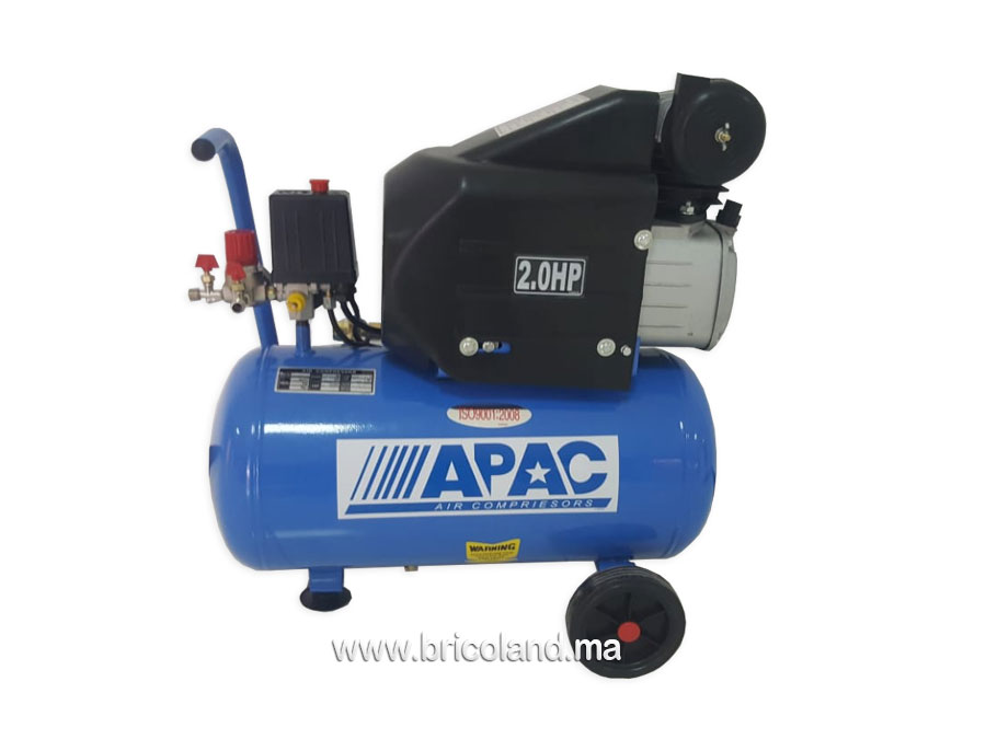 Compresseur d'air 24 litres - APAC-0