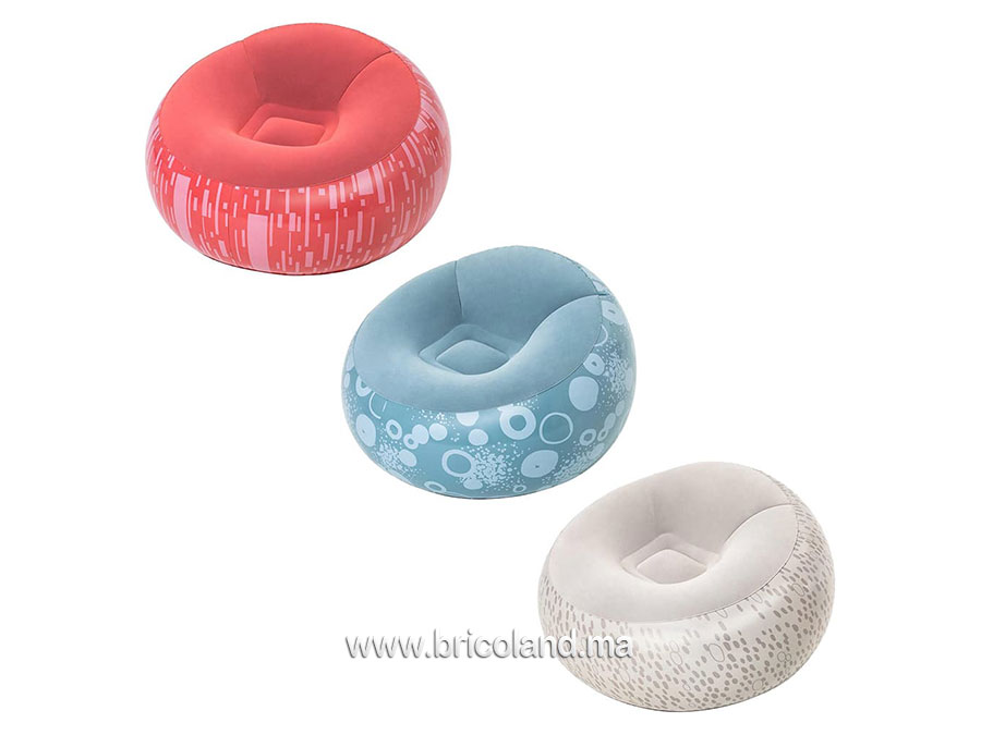 Coussin gonflable INFLATE-A-CHAIR 112 x 112 x 66cm - Bestway-0