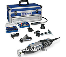 Coffret 4000 : 6 adaptateurs et 128 accessoires - Dremel-thumbnail