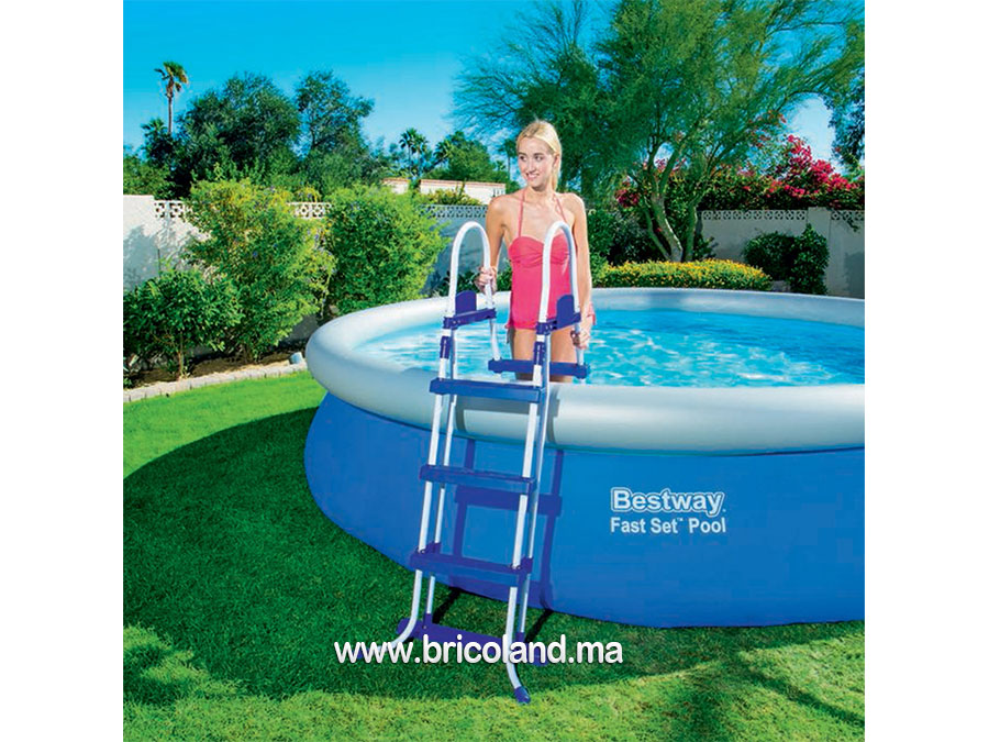 Echelle pour piscine hors sol 91cm - Bestway-7494