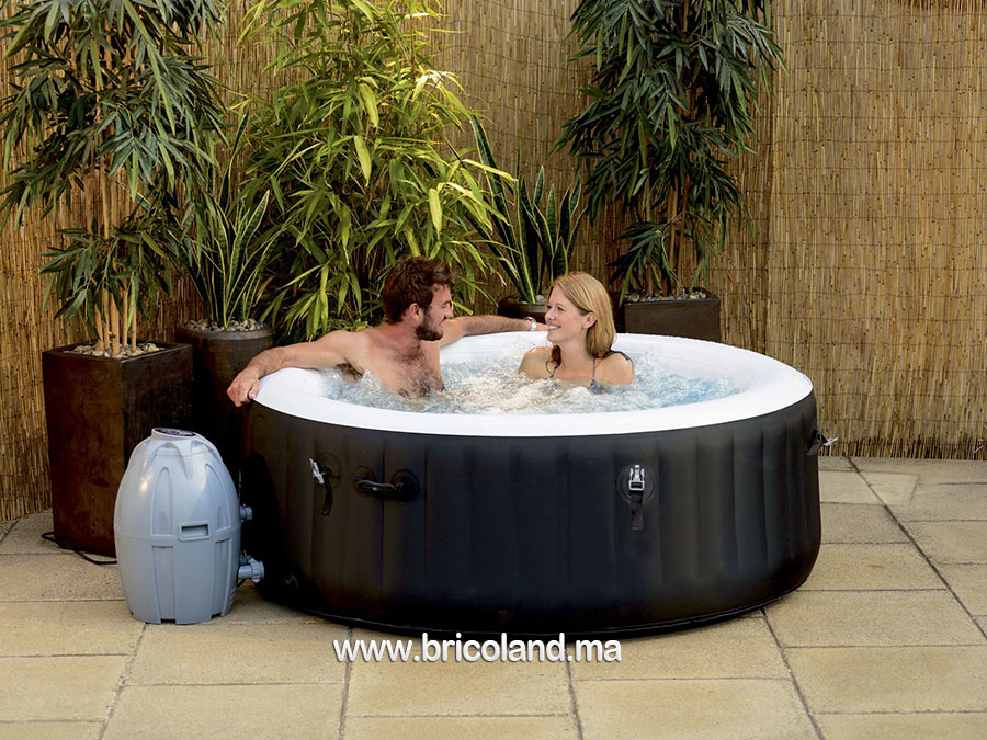 Jacuzzi LAY-Z-SPA MIAMI 4 personnes 180 x 65cm - Bestway-7420