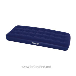 Lit gonflable floqué 1 personne 185 x 76 x 22cm - Bestway-0