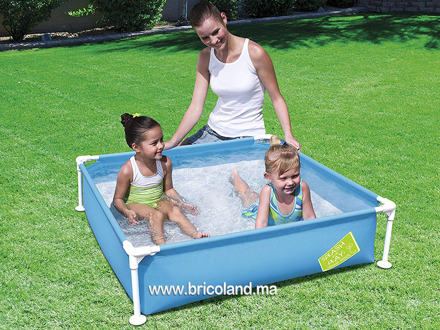 Mini piscine hors sol 122 x 122 x 30,5 cm - Bestway-7454