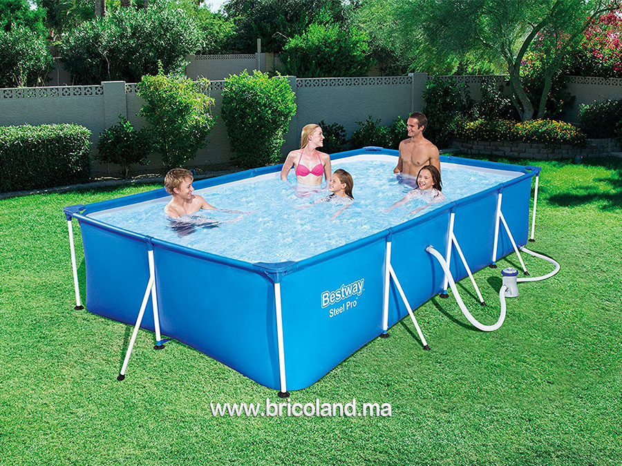 Piscine hors sol tubulaire Steel Pro™ 4 x 2.11 x 0.81m - Bestway-7486