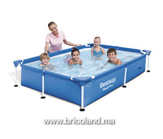 Piscine hors sol tubulaire Steel Pro™ Splash 2.21 x 1.5 x 0.43m - Bestway-thumbnail