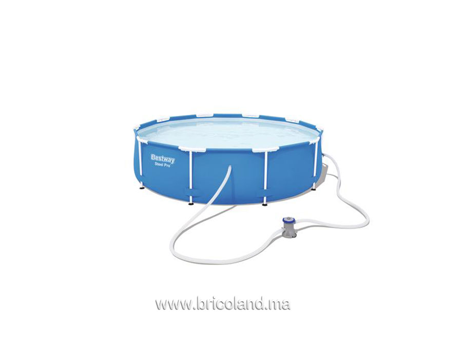 Piscine hors sol tubulaire Steel Pro™ 3.05m x 0.76m - Bestway-0