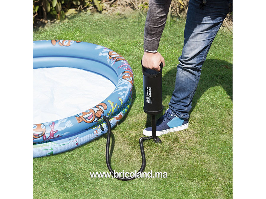 Pompe à main 30 cm avec 3 adaptateurs - Bestway-7299