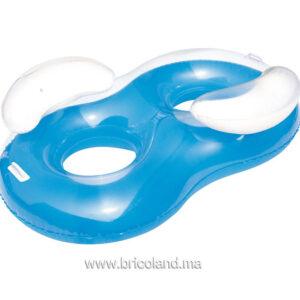 Bouée gonflable double avec repose-tête - Bestway-0