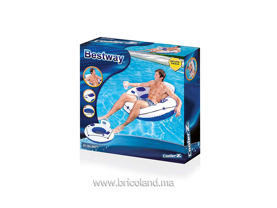 Bouée gonflable avec oreiller Luxe - Bestway-7526