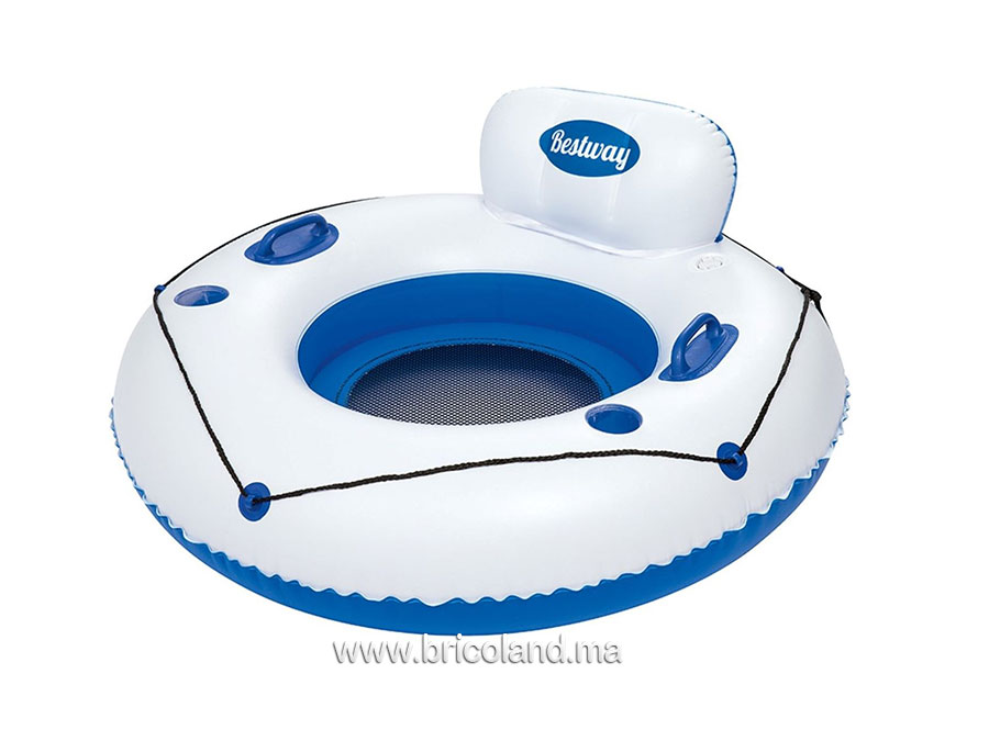 Bouée gonflable avec oreiller Luxe - Bestway-0