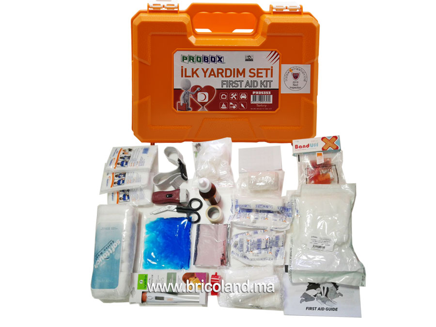 Coffret premiers secoures 32 pièces - PROBOX-0