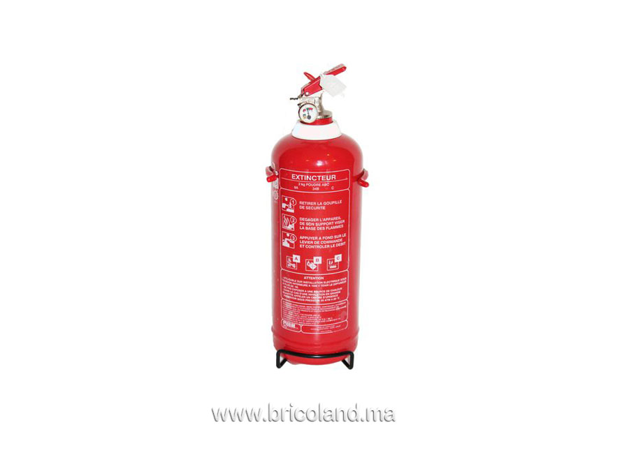 Extincteur à poudre ABC 2 kg-0