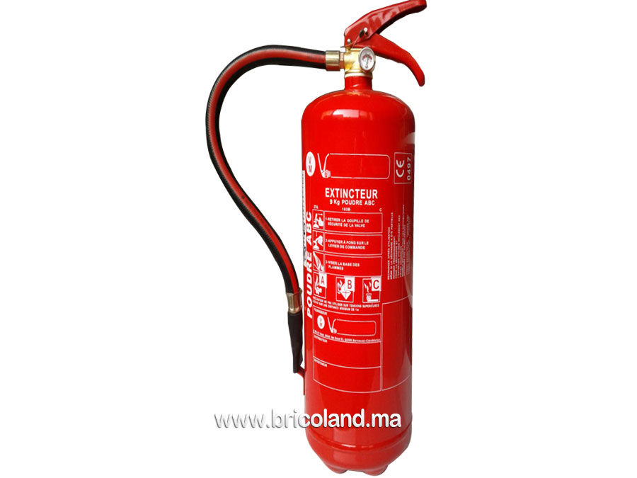 Extincteur à poudre ABC 9 kg-0