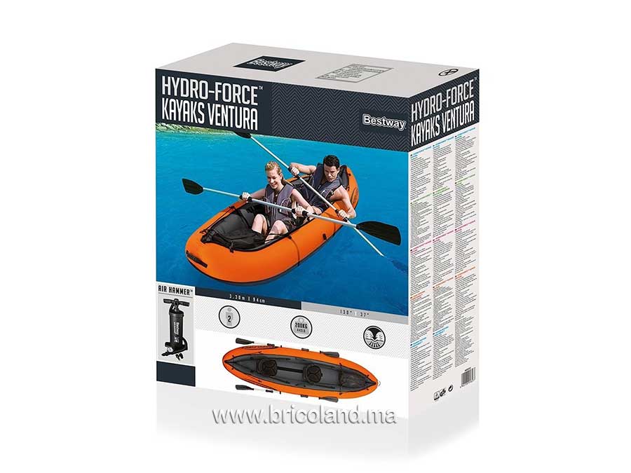 Kayak gonflable Ventura HYDRO-FORCE™ - Bestway-7562