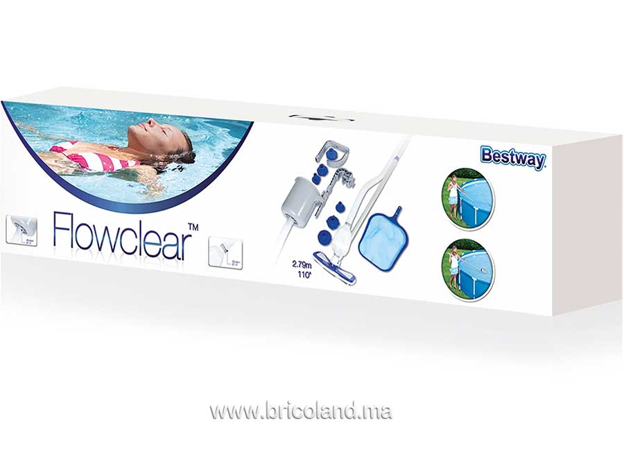 Kit de nettoyage de piscine hors sol - Bestway-7533