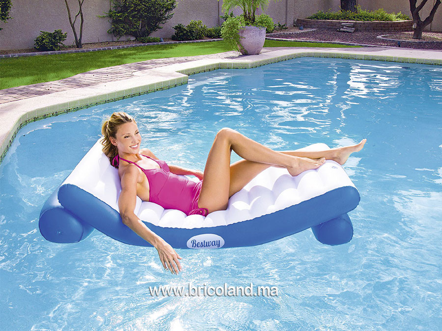 Matelas de piscine gonflable Luxe 167 x 84cm - Bestway-7554