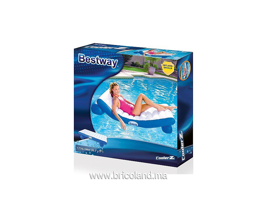 Matelas de piscine gonflable Luxe 167 x 84cm - Bestway-7552
