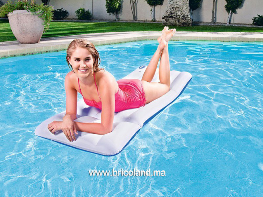 Matelas gonflable avec oreiller 183 x 71cm - Bestway-7545