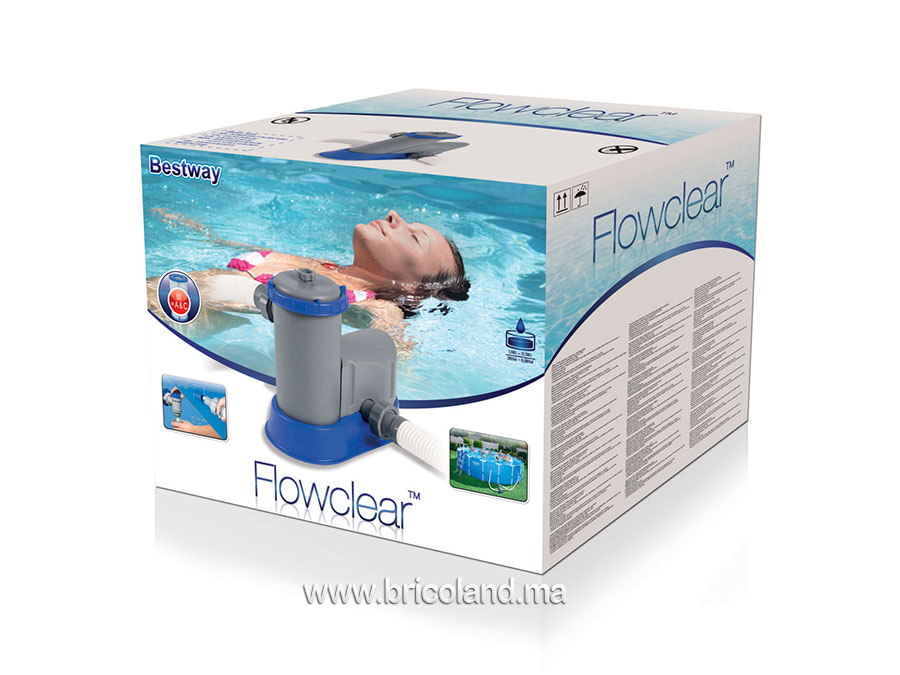 Pompe de filtration FLOWCLEAR 5 678 L/h 58389 - Bestway-7682