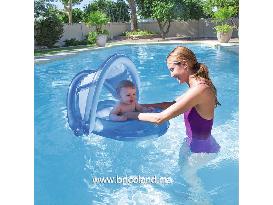 Siège gonflable enfants avec parasol détachable - Bestway-7596