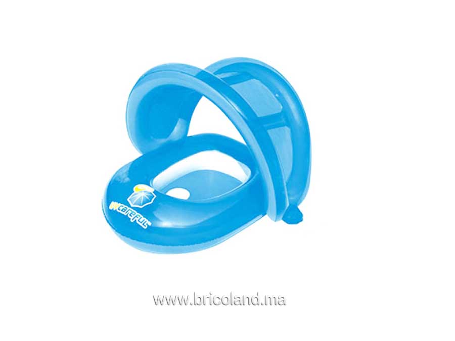 Siège gonflable enfants avec parasol détachable - Bestway-0