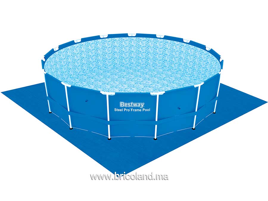 Tapis de sol pour piscine hors sol 4.88 m² - Bestway-0