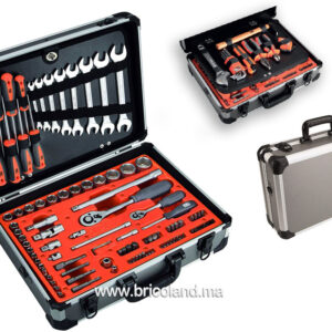 Valise à outils en aluminium HR 120 pièces - Alyco-0