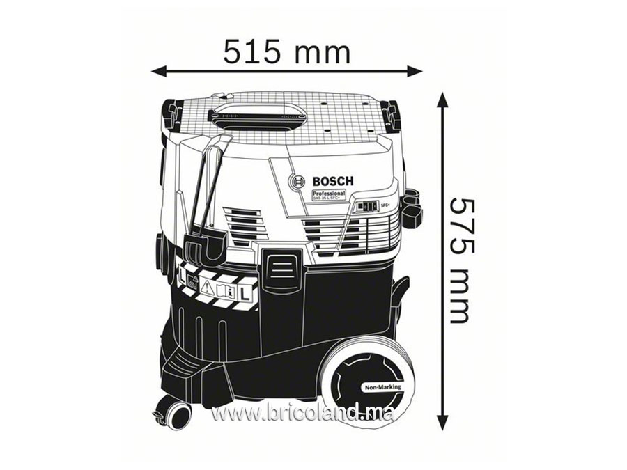 Aspirateur GAS 35 L SFC+ Professional - Bosch-7926